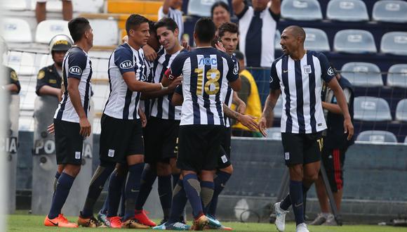 Alianza Lima: Posito marcó así su primer gol con camiseta blanquiazul. (Foto: USI)