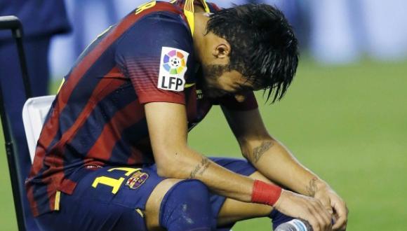 Neymar estaría siendo presionado para que no esté ante Atlético