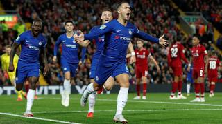 Chelsea ganó 2-1 al Liverpool con golazo de Hazard y avanzó a octavos de final de la Copa de la Liga | VIDEO