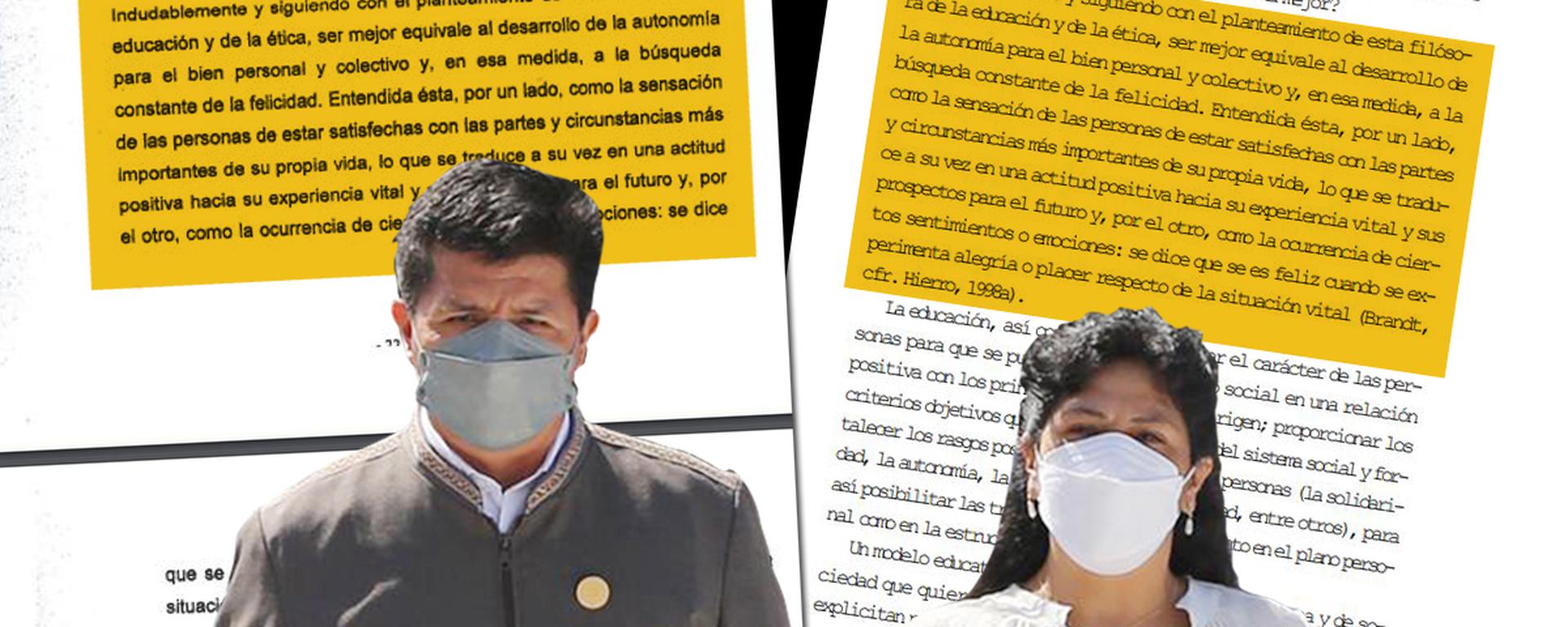  Pedro Castillo y Lilia Paredes: ¿cuál es la situación de la investigación por presunto plagio de su tesis?
