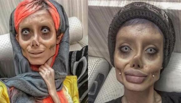 Cómo es el verdadero rostro de la “Angelina Jolie iraníe, quien acaba de salir de la cárcel
