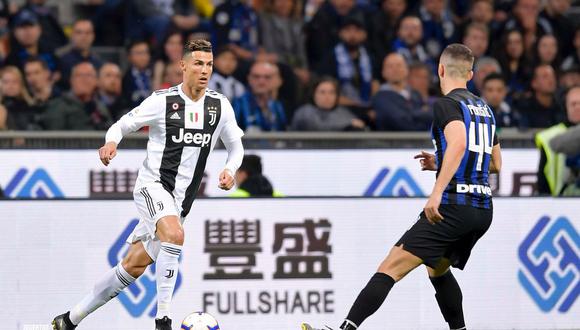 Nainggolan para Inter y Cristiano Ronaldo para Juventus anotaron en vibrante duelo parejo en el estadio Giuseppe Meazza, por el derbi de la ciudad, válido por la fecha 34° de la Serie A. (Foto: Juventus)