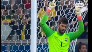 Brasil vs. Paraguay: Alisson y la brutal atajada para evitar el 1-0 en penales de Gómez | VIDEO