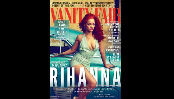 Rihanna en sexy sesión de fotos para "Vanity Fair" en Cuba