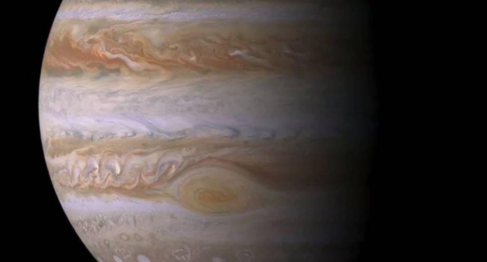 Júpiter cuando fue 'visitado' por Cassini. (Foto: NASA)