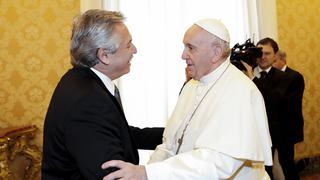 “El papa Francisco es el mayor líder moral que el mundo tiene”, asegura Alberto Fernández