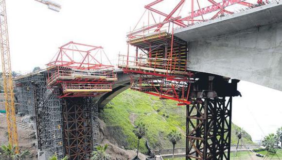 Miraflores: puente mellizo tiene un avance de 73%