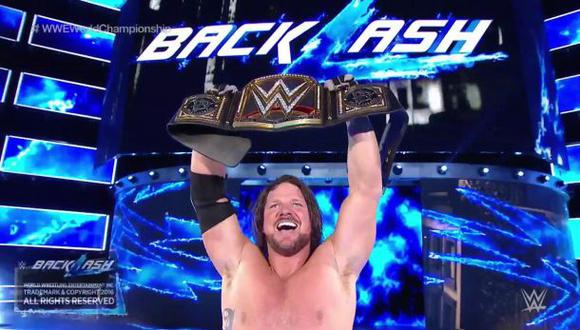 WWE Backlash 2016: AJ STyles le quitó el título a Dean Ambrose