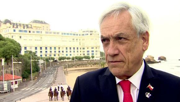 Piñera le dijo a la BBC que Bolsonaro "está tratando de defender la soberanía de Brasil". Foto: BBC MUNDO
