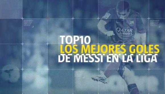 Barcelona: Messi y sus mejores 10 goles en la Liga española