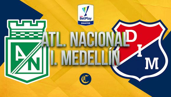Atlético Nacional vs. Medellín en vivo por el Clásico paisa en Liga BetPlay | Foto: GEC.