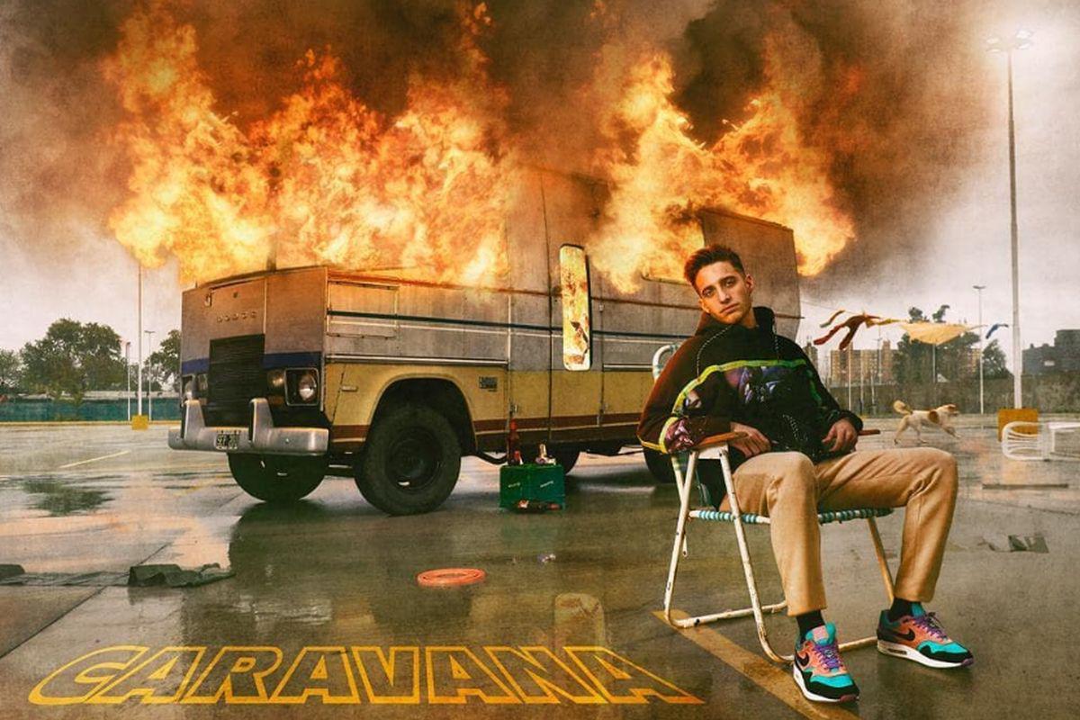 Wos lanzó su primer disco Caravana y ya es todo un éxito en las plataformas digitales (Foto: Instagram/Wos)