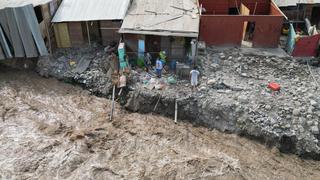 Lluvias en Perú: COEN pide evacuar a familias ubicadas a orillas de río Chillón