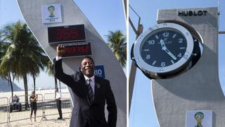 Mundial Brasil 2014: Faltan 365 días y Pelé inició la cuenta regresiva
