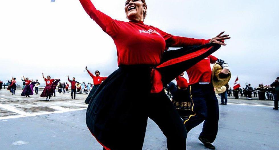 Más de 200 bailarines y 100 músicos participarán el 29 de julio en el desfile cívico militar por Fiestas Patrias. (Andina)