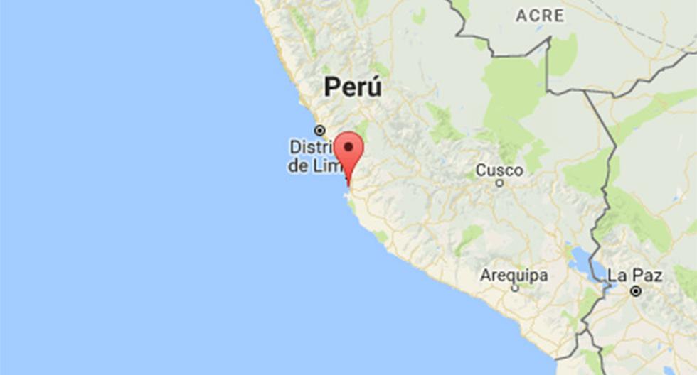 Sismo de 4,8 grados, con epicentro en Pisco, también se sintió en Lima y Callao, informó el IGP. (Foto: IGP)