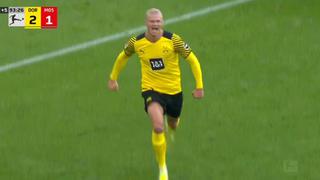 Es una máquina de goles: Erling Haaland reapareció con un doblete tras lesión | VIDEO