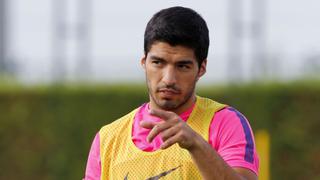 Luis Suárez entrenó por primera vez en el Barcelona