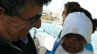 La pequeña inmigrante de 9 meses que llegó sola a Italia