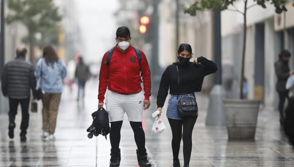 Recomiendan no tomar bebidas heladas y abrigarse ante cambios bruscos de temperaturas en la capital | Foto: El Comercio / Referencial