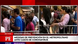 Coronavirus en Perú: conoce las medidas de prevención en el servicio del Metropolitano ante casos de Covid- 19