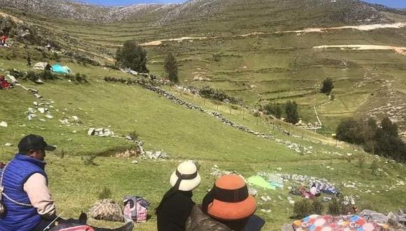 El Gobierno declaró en estado de emergencia por 30 días los distritos de Challhuahuacho y Coyllurqui | Foto: Andina / Referencial