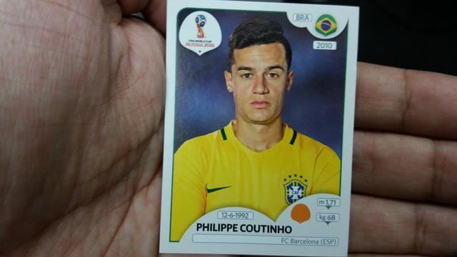 Coutinho. (Foto: Panini)