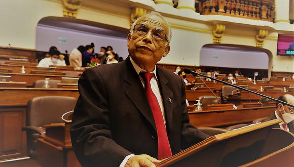 Primer ministro Aníbal Torres se presenta ante el Congreso en busca del voto de confianza, requisito para seguir en el cargo (Foto: Congreso)