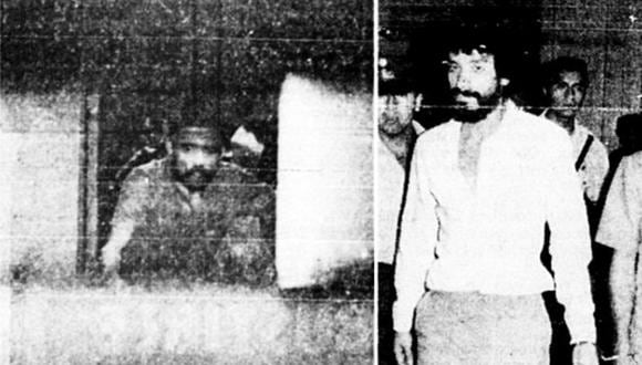 "Pilatos" (I) y "Lalo" (D) junto a otros tres delincuentes secuestraron a dos custodios del orden en un intento de fuga.
Foto: Archivo Histórico El Comercio
