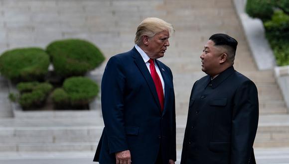 Un informe de "The New York Times" dijo que Trump estaba considerando un acuerdo que congelaría el programa nuclear de Corea del Norte, aceptándolo como un Estado nuclear. (AFP)