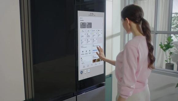 Samsung ha lanzado el Bespoke Refrigerator Family Hub Plus. | (Foto: Samsung)