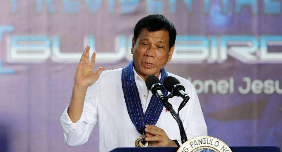 El presidente de Filipinas, Rodrigo Duterte, arremetió contra el jefe de la Comisión para los Derechos Humanos en su país, tras discutir el tema de la guerra contra las drogas. (Foto: EFE)