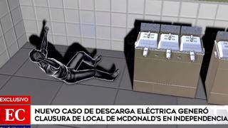 McDonald’s Independencia: trabajador recibió descarga eléctrica cuando limpiaba el local