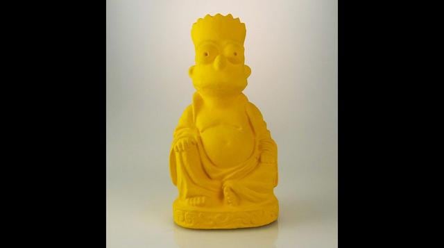 Transforman a íconos pop en estatuas de Buda - 3