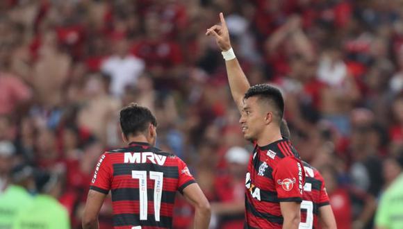 Fernando Uribe realizó un doblete en el Flamengo vs. Ajax y puso el 2-2 parcial por la Florida Cup. El duelo se dio en el estadio Orlando City (Foto: agencias)