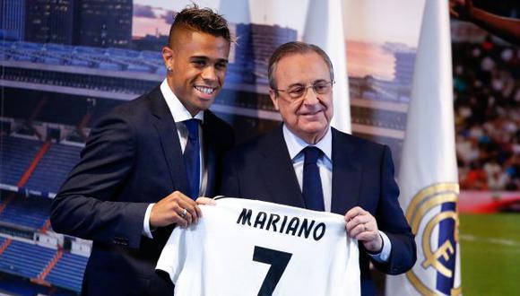 Mariano Díaz dejó Olympique Lyon y fue recomprado por Real Madrid. (Foto: AFP)