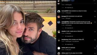 Piqué y Clara Chía posan juntos por primera vez en Instagram