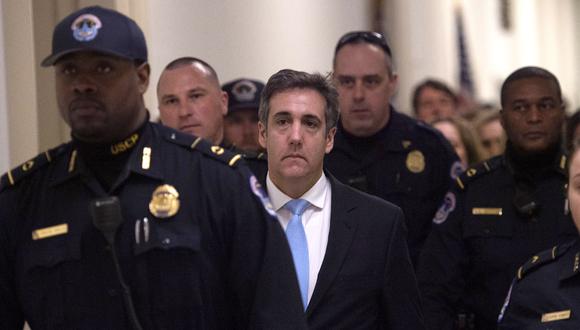 Michael Cohen, exabogado personal del presidente de los Estados Unidos, Donald Trump, cumplirá prisión domiciliaria. (Foto: AFP/Andrew CABALLERO)
