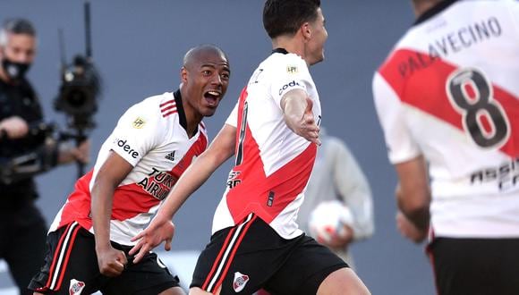 River Plate derrotó 2-1 a Boca, por la fecha 14 de la Liga Profesional Argentina. (Foto: AFP).