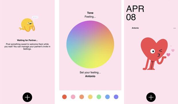 Así es como funciona Tuned, la nueva aplicación de Facebook solo para parejas. (Foto: Apple)