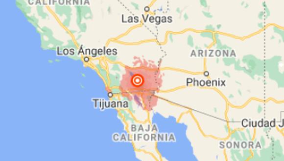 Esta área también fue sacudida por una serie de temblores pequeños en enero y febrero de este año. (Foto: Google Maps).