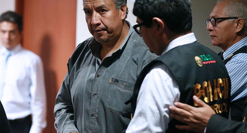 Jorge Acurio estará detenido de manera preliminar hasta el próximo 26 de mayo. (Foto: Agencia Andina)