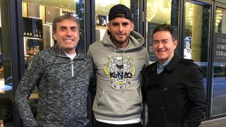 Selección peruana: Carlos Zambrano recibió a miembros del comando técnico de Ricardo Gareca en Suiza