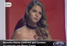 Brunella Horna confirmó que terminó su relación con Renzo Costa ¿Qué pasó? 