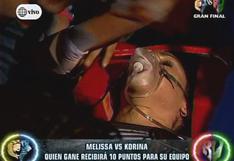 Esto es Guerra: Melissa Loza sufre terrible accidente y es retirada en ambulancia
