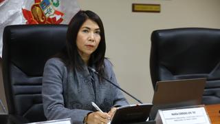 Congreso: otorgan 15 días a Subcomisión de Acusaciones Constitucionales para presentar informe de la denuncia contra María Cordero Jon Tay