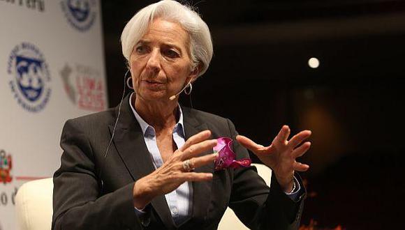 Lagarde advierte a líderes APEC que crecimiento seguirá frenado