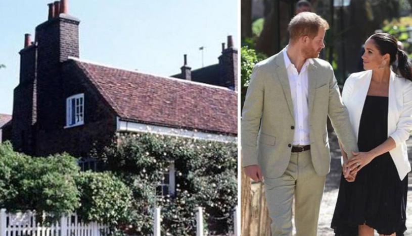 "Nott Cott", como llaman coloquialmente a Nottingham Cottage, la residencia más modesta del Palacio de Kensington, es el hogar en el que el príncipe Harry y Meghan Markle. (Foto: Difusión)