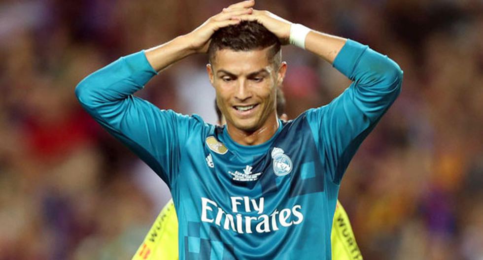 Cristiano Ronaldo es sancionado 5 fechas por acción violenta con el árbitro | Foto: EFE