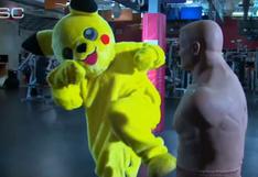 YouTube: Ronda Rousey entrena disfrazada como Pikachu de Pokemon | VIDEO
